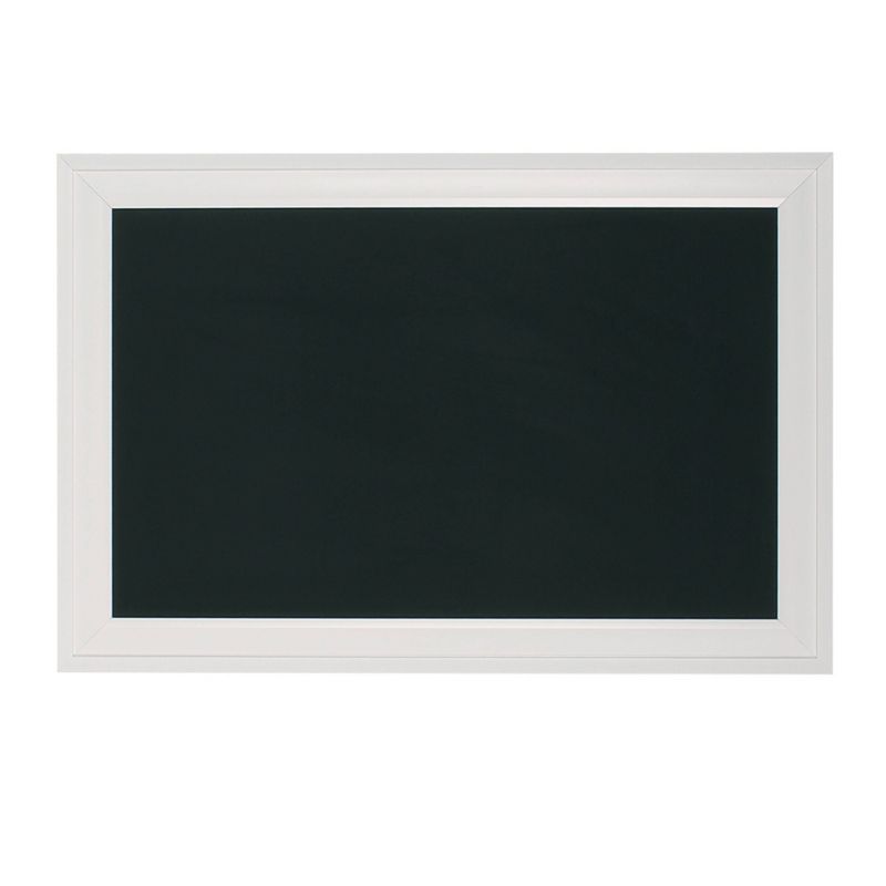 19" x 28" Bosc Framed Magnetic Chalkboard White - DesignOvation