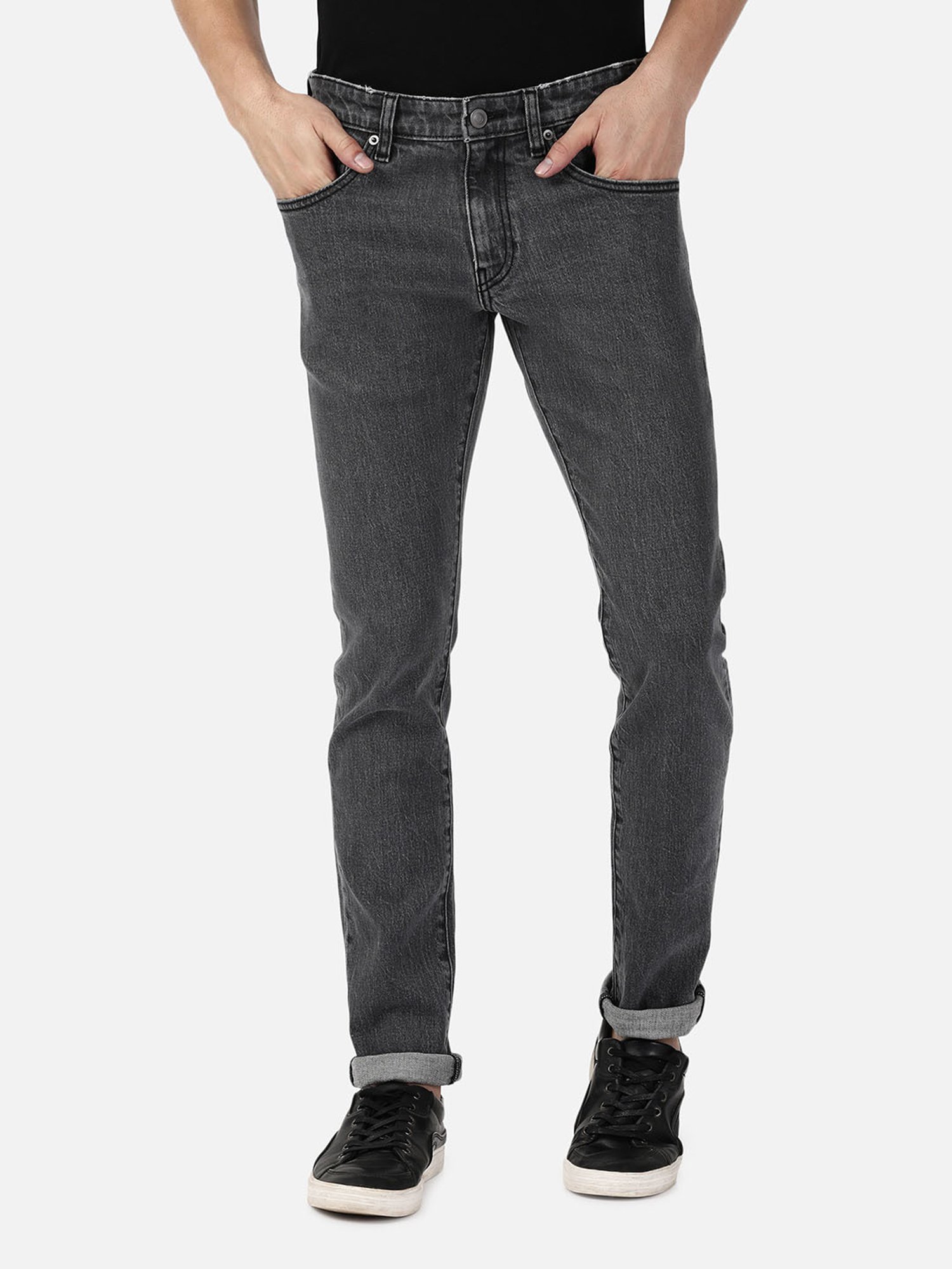 Passion Dark Grey Slim Fit Jeans