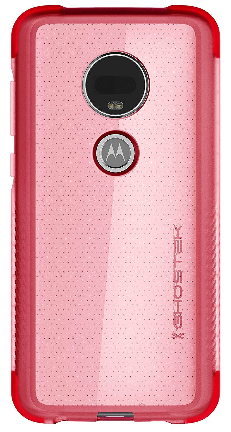 Ghostek Covert Clear Moto G7 Play Case with Super Slim Military Grade Armor Design Shockproof Heavy Duty Protection Scratch Resistant Back and Non-Slip Grip 2019 Moto G7 Play (5.7 Inch) - (Clear)