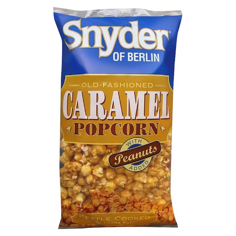 Snyder of Berlin Old Fashioned Kettle Cooked Caramel Popcorn - 12oz