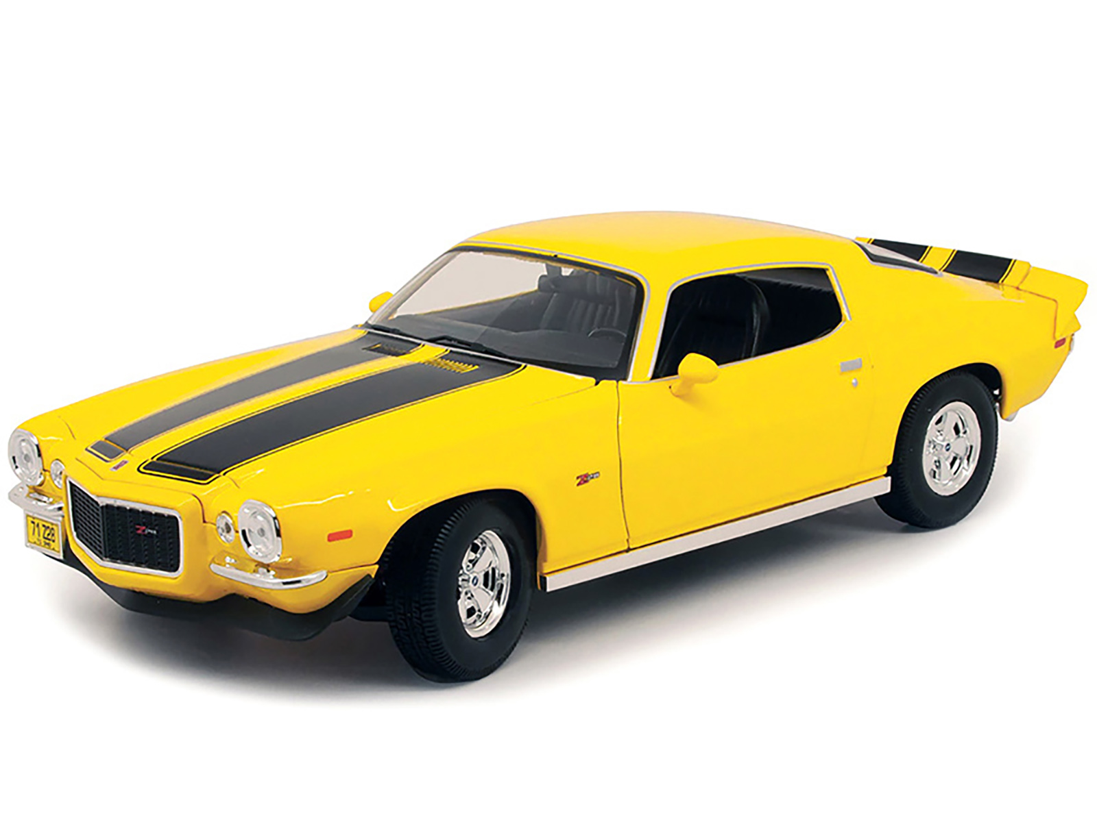 1969 Chevrolet Camaro Z/28 Carolina Blue with White Stripes Limited Edition to 420 pieces Worldwide 1/18 Diecast Model Car by ACME