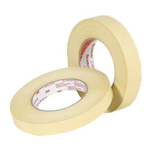 Scotch T933238012PK Masking Tape, 1/2 x 60 yd Pack of 12