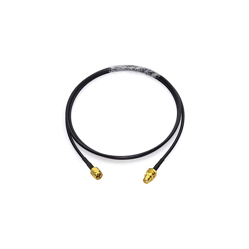 SMA Male to SMA Female Bulkhead Mount RG174 Antenna Extension Cable 3m 10 feet Compatible with 4G LTE Router Gateway Mobile Cell Phone Signal Booster Cellular Amplifier RTL SDR Dongle Receiver