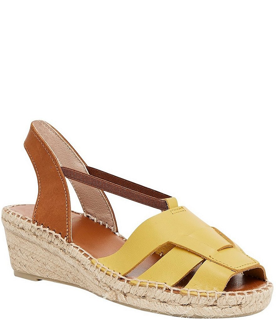 Andre Assous Dorit Leather Espadrille Sandals