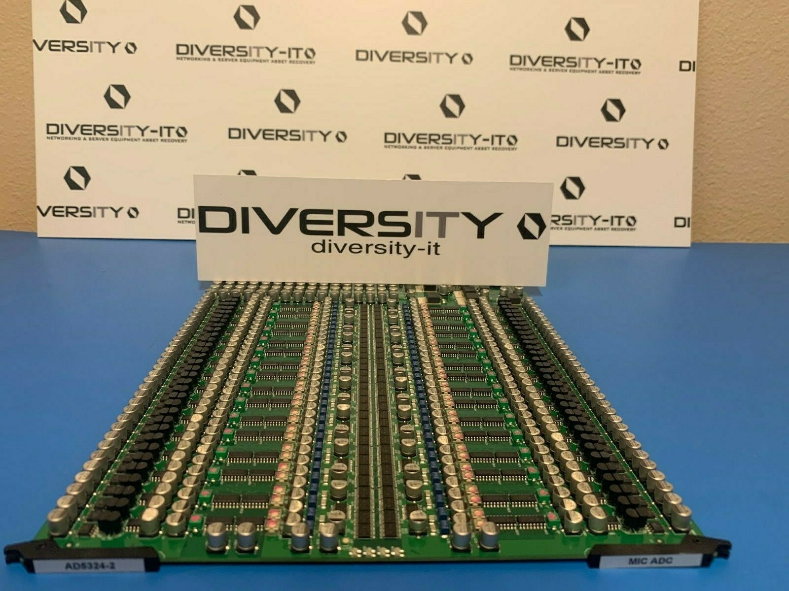 Calrec 800-105-83 Rev 4 AD5324-2 Zeta 100 ADC Mono Analog Mic/Line Input Card