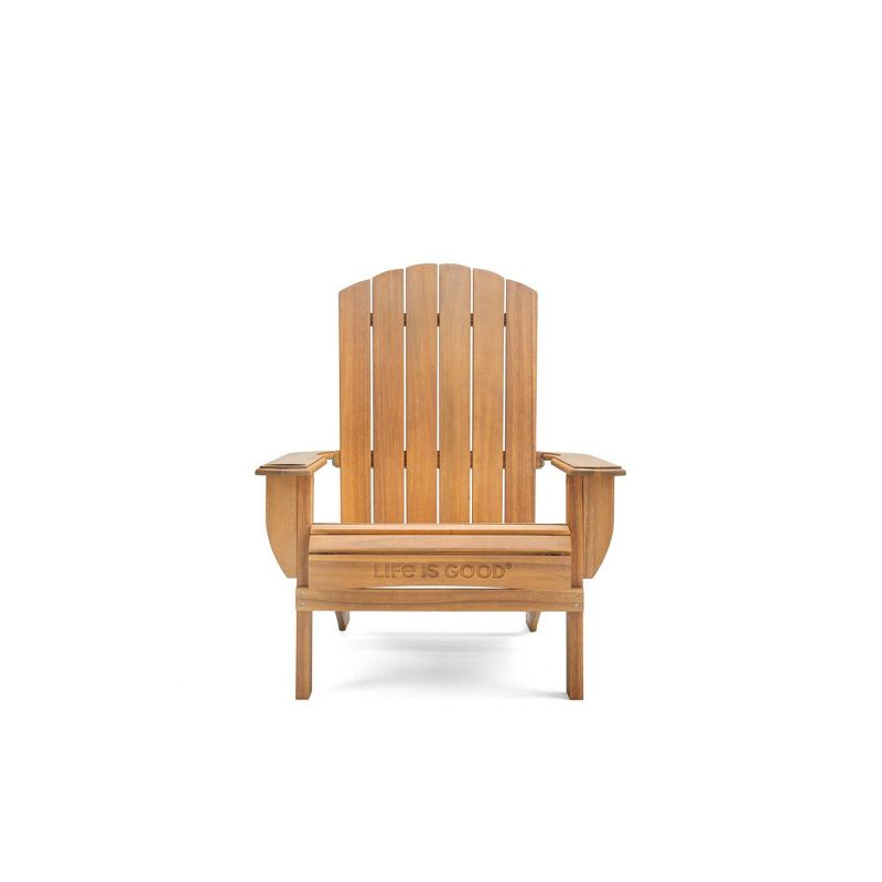Adirondack Folding Chair Natural - Life is Good
