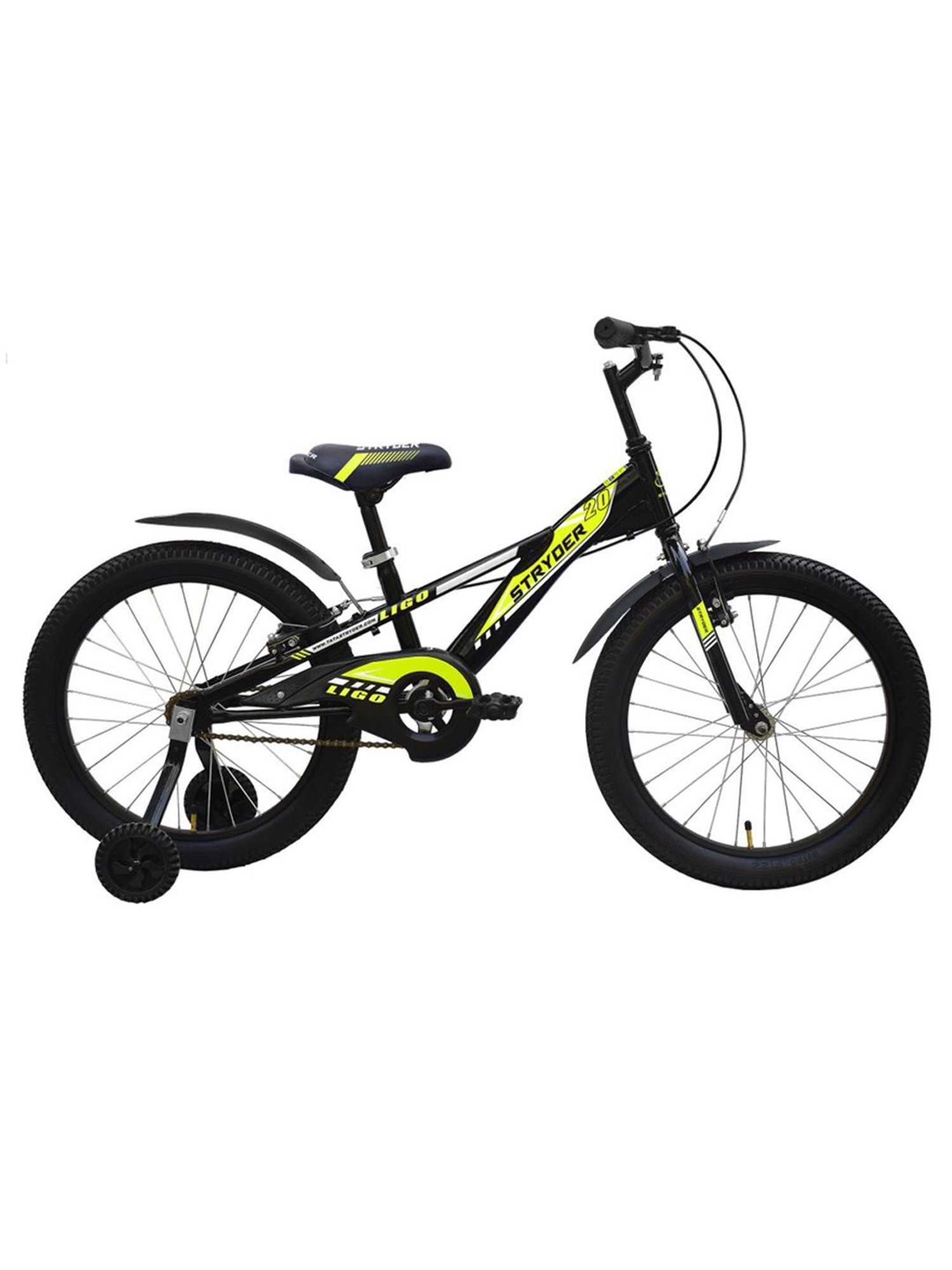 Stryder Ligo Green & Black MTB Junior Bicycle (20 inch Wheel)
