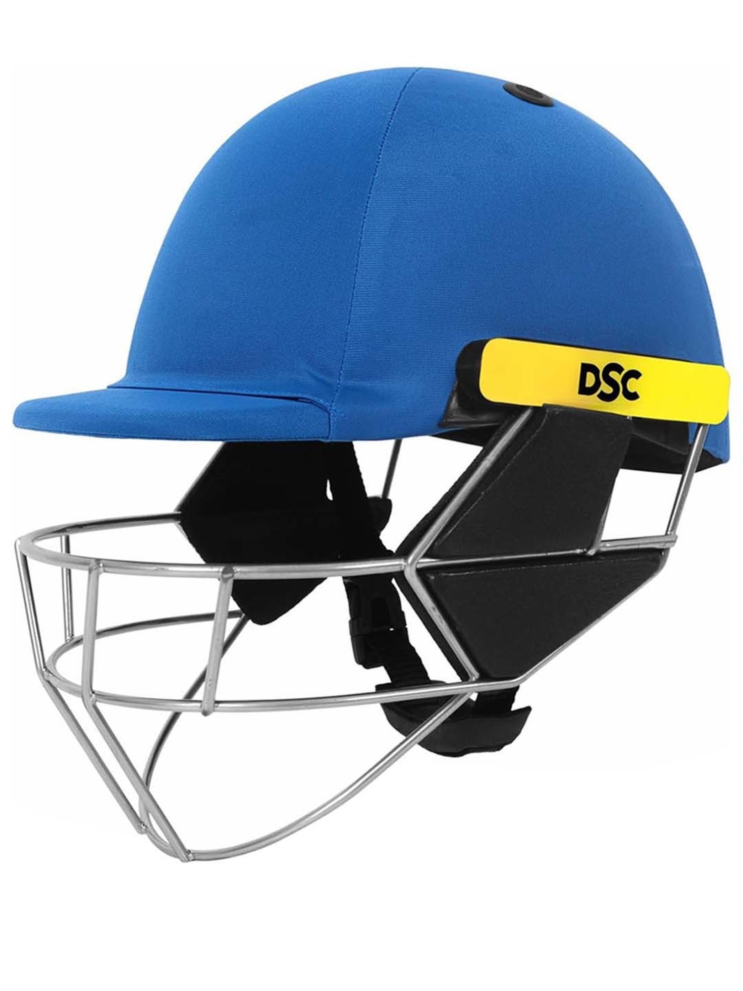DSC SCUD Premium Cricket Helmet with Neck Guard Fixed Spring Steel Grill Size - S