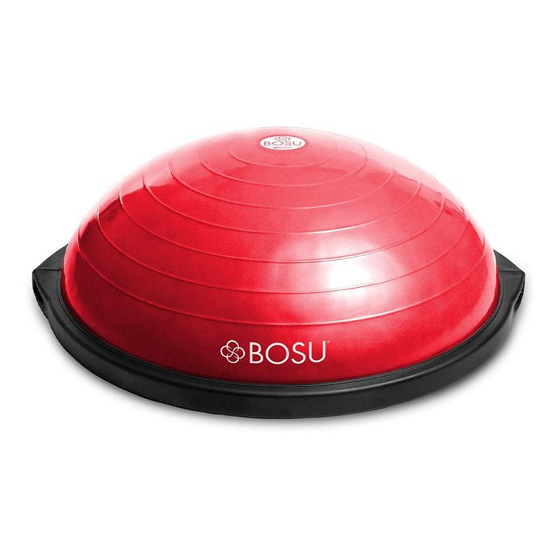 Bosu 72-10850 Home Gym Equipment The Original Balance Trainer 65 cm Diameter, Red and Black