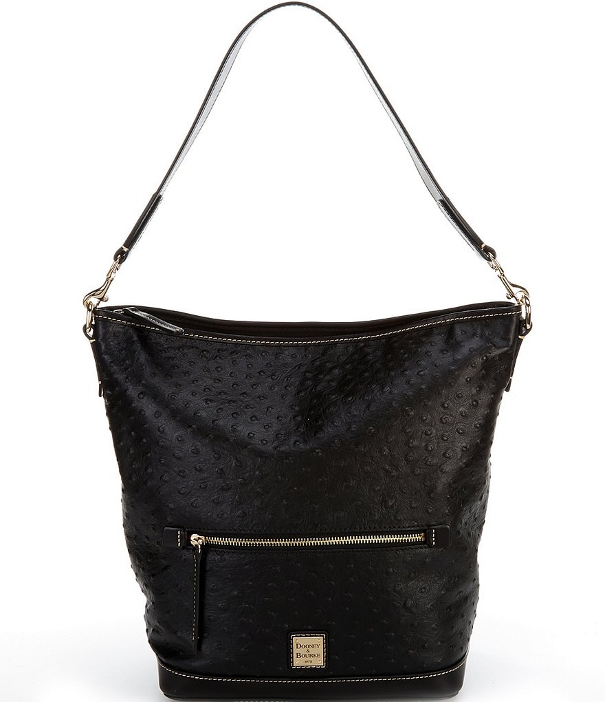 Dooney & Bourke Ostrich Collection Hobo Bag