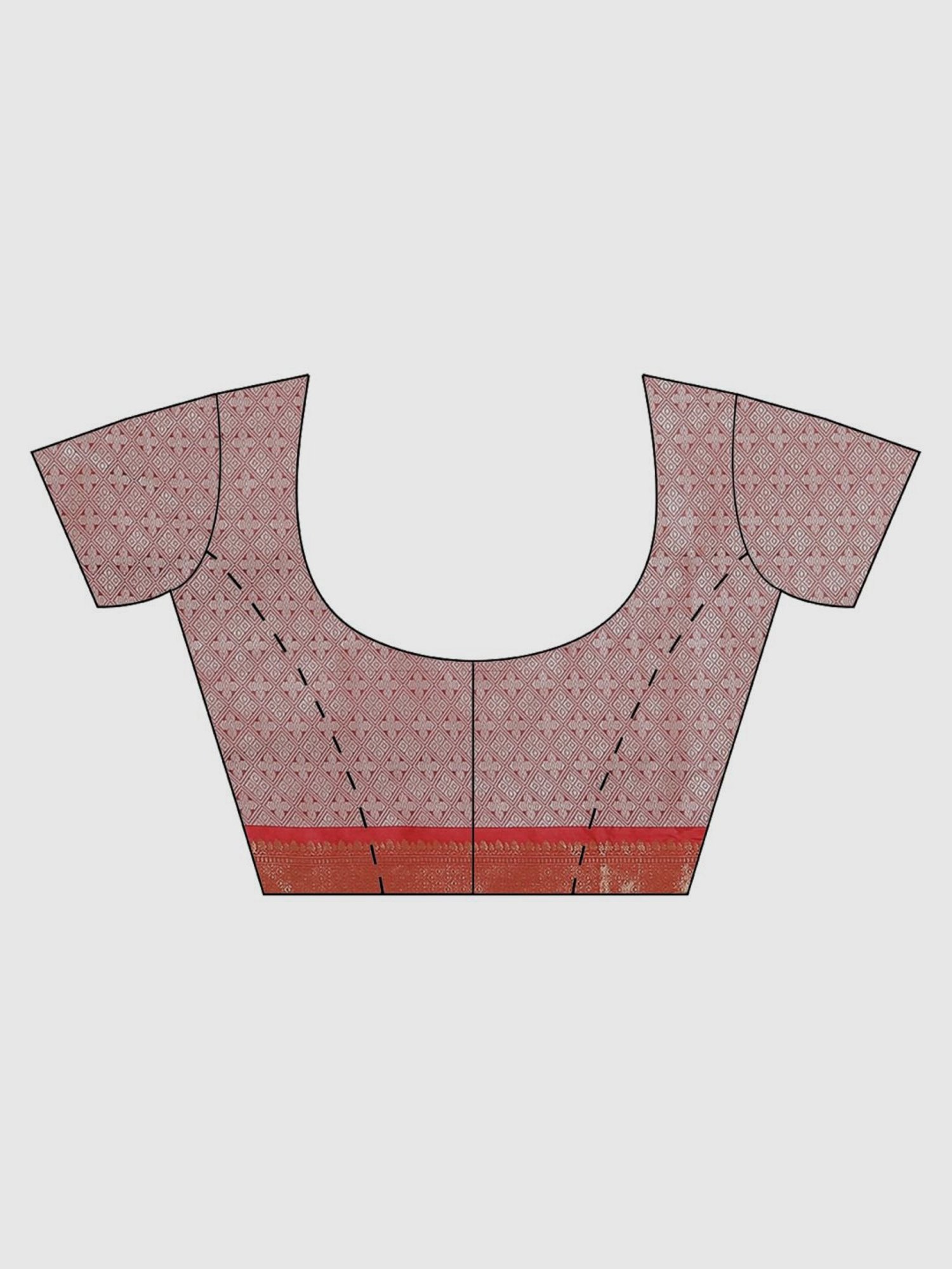 Banarasi Silk Works Maroon Woven Saree With Unstitched Blouse