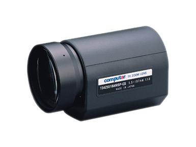 Computar Ganz High Quality CCTV Camera Lens T34Z5518AMSP 1/3" 5.5-187mm f1.8 34X Motorized Zoom, Video Auto Iris w/spot & preset (CS Mount)