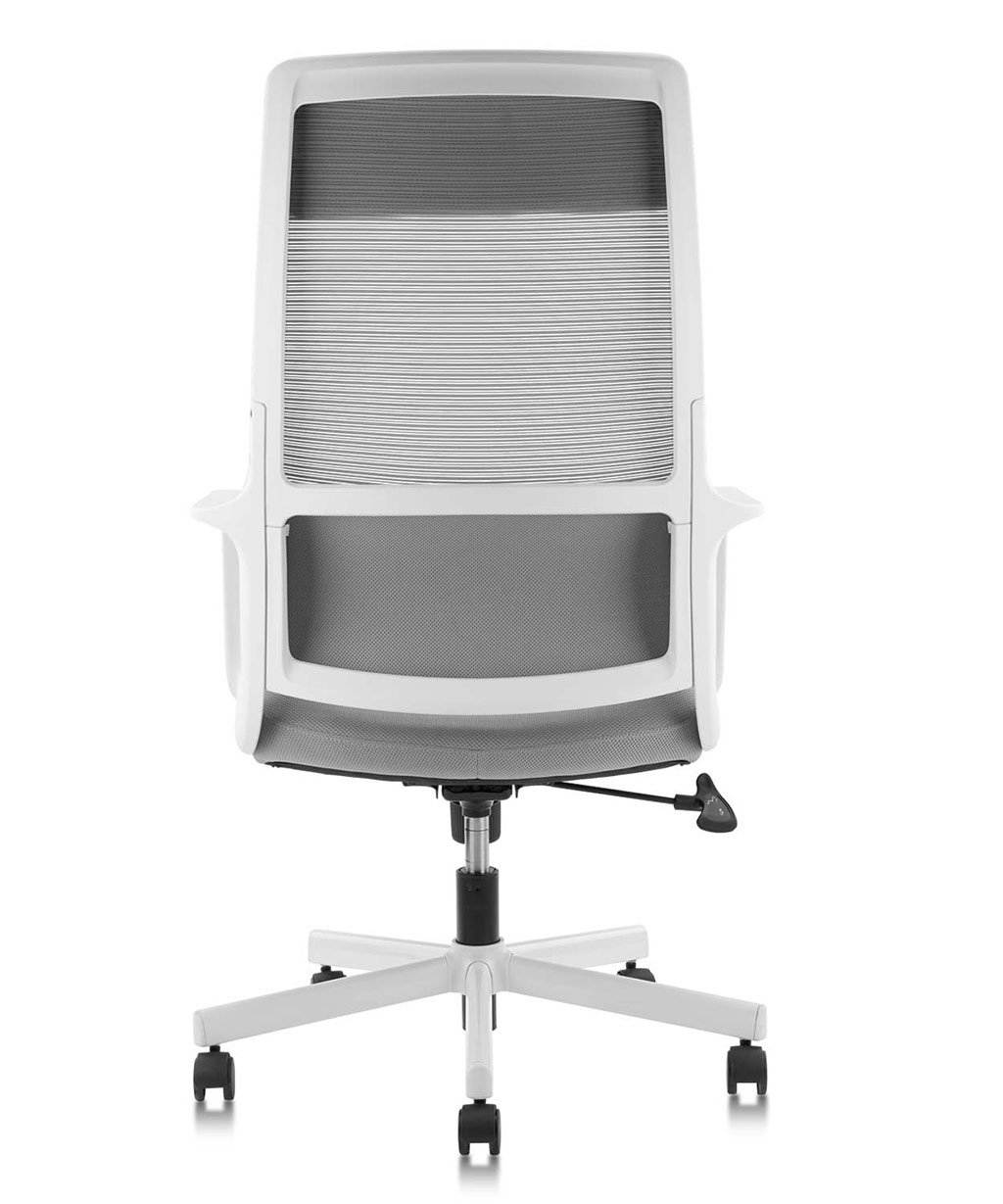 COLAMY High Back Office Chair Modern Home Swivel Computer Task Chair with Armrests Padded Headrest Ergonomic Mesh Desk Chair