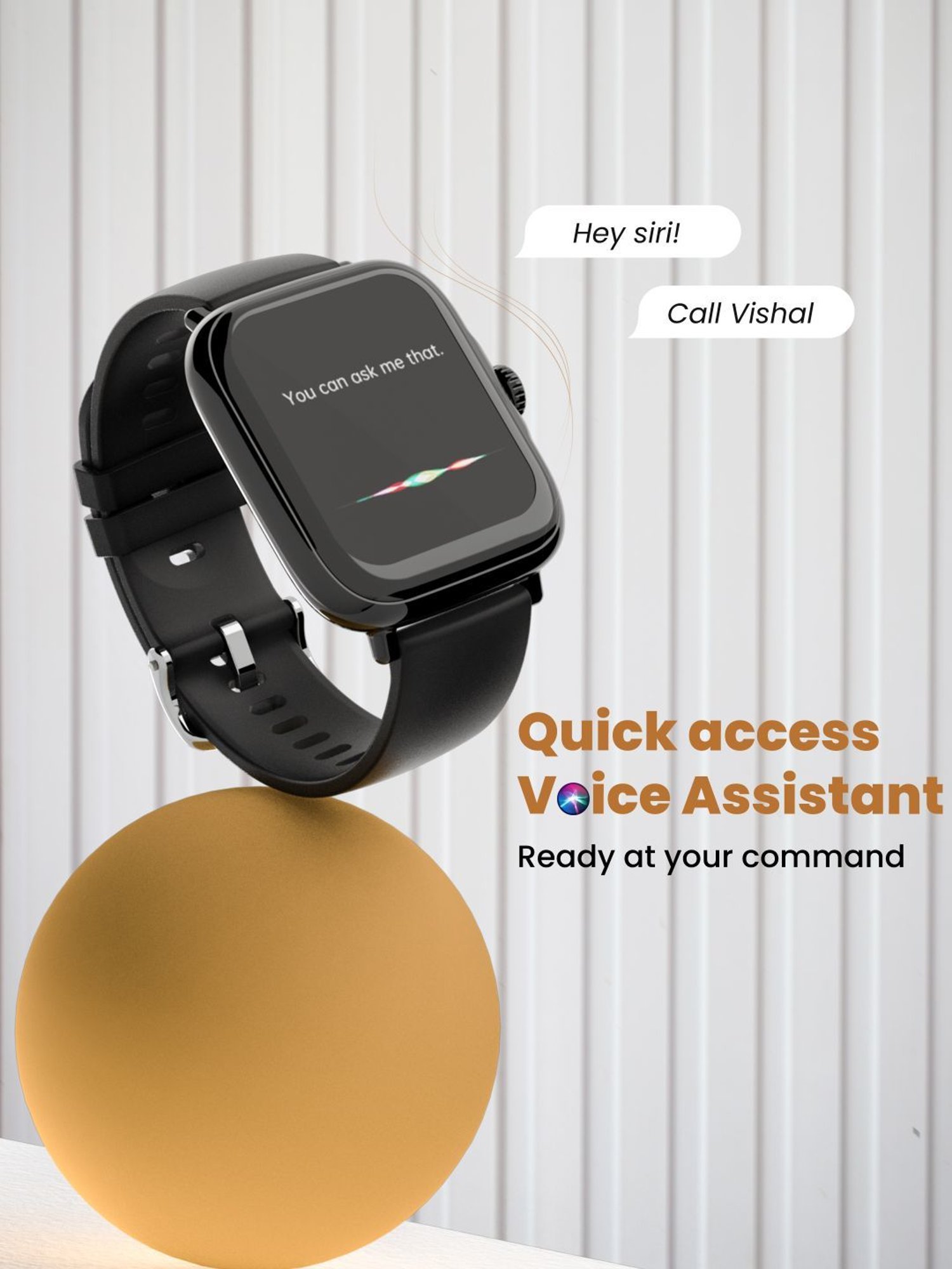 I Kall W1 Smartwatch (Black)