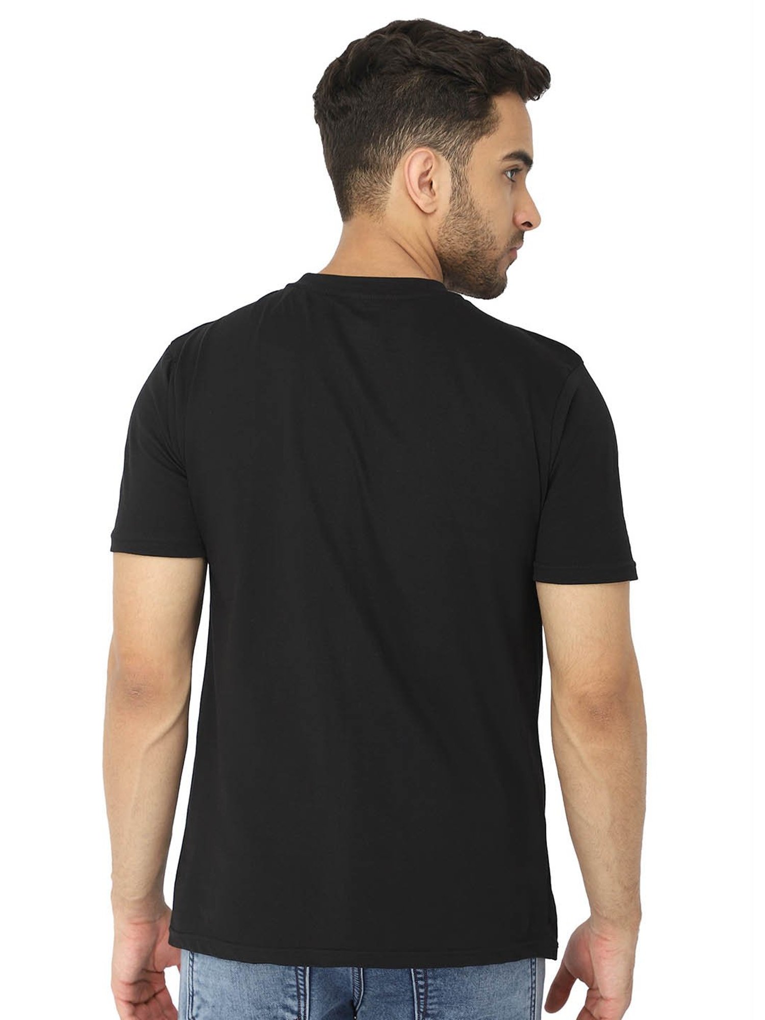 Bodycare Black Regular Fit T-Shirt
