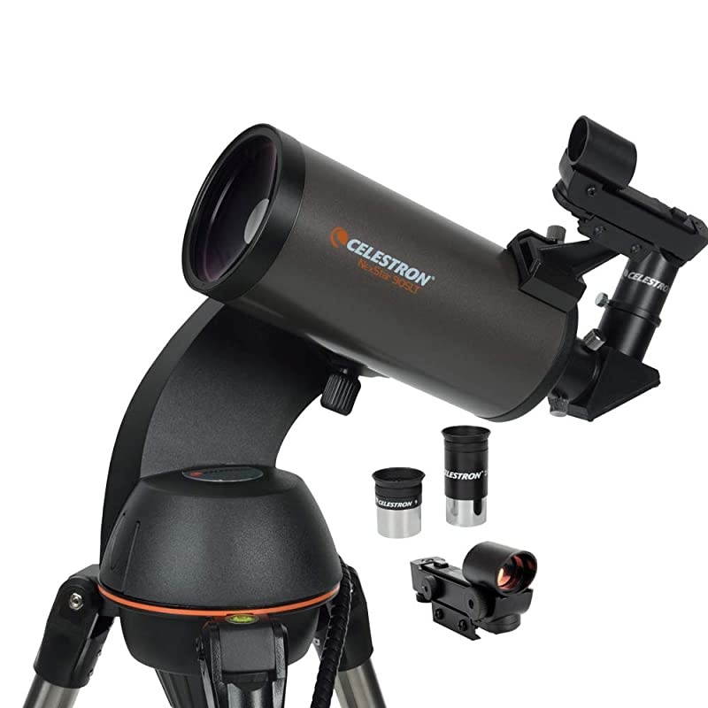 NexStar 90SLT Computerized Telescope - Compact and Portable - Maksutov-Cassegrain Optical Design - SkyAlign Technology - Computerized Hand Control - 90mm Aperture