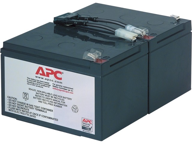 APC UPS Battery Replacement for APC Smart-UPS Model SMT1500, SMT1500C, SMT1500US, SUA1500, SUA1500US and select others (RBC7)