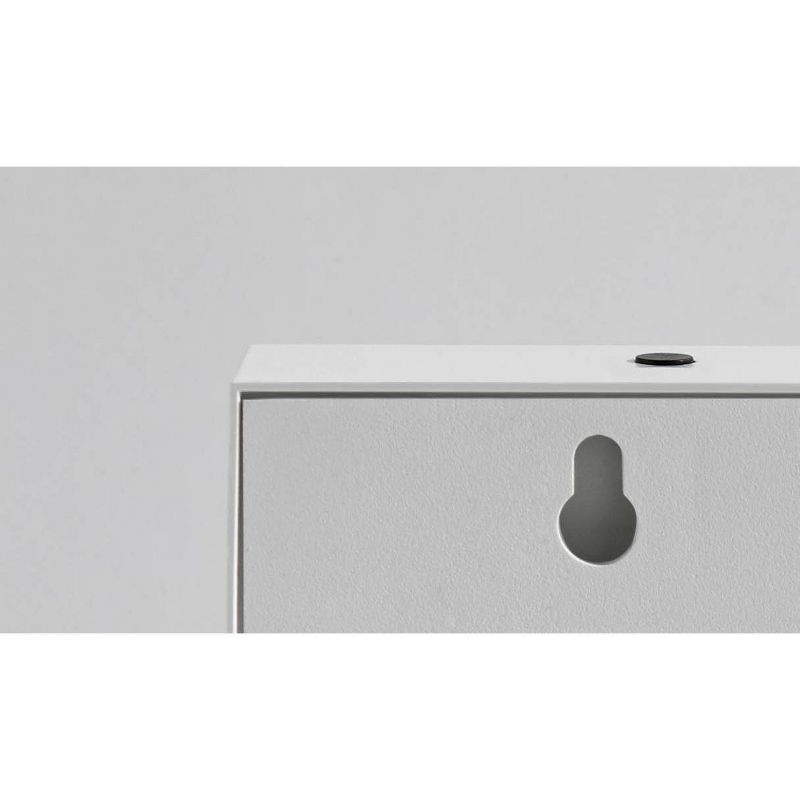 9" LED Volcano Light Box White - Adesso