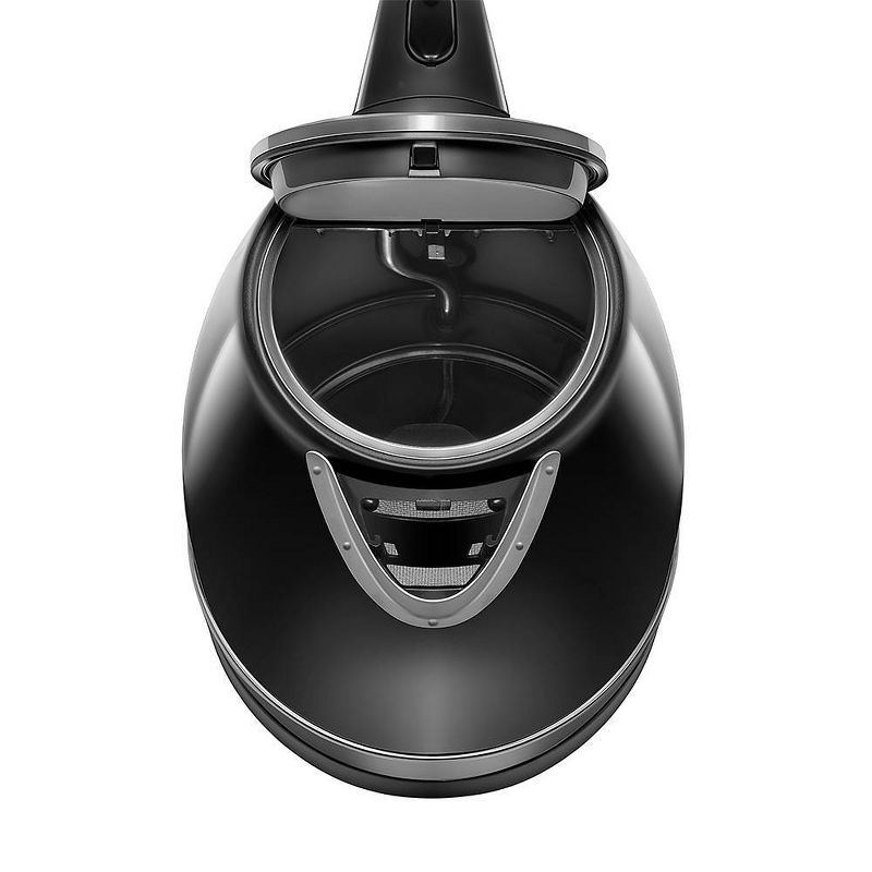 Chefman 1.7L Electric Color-Changing Kettle - Black