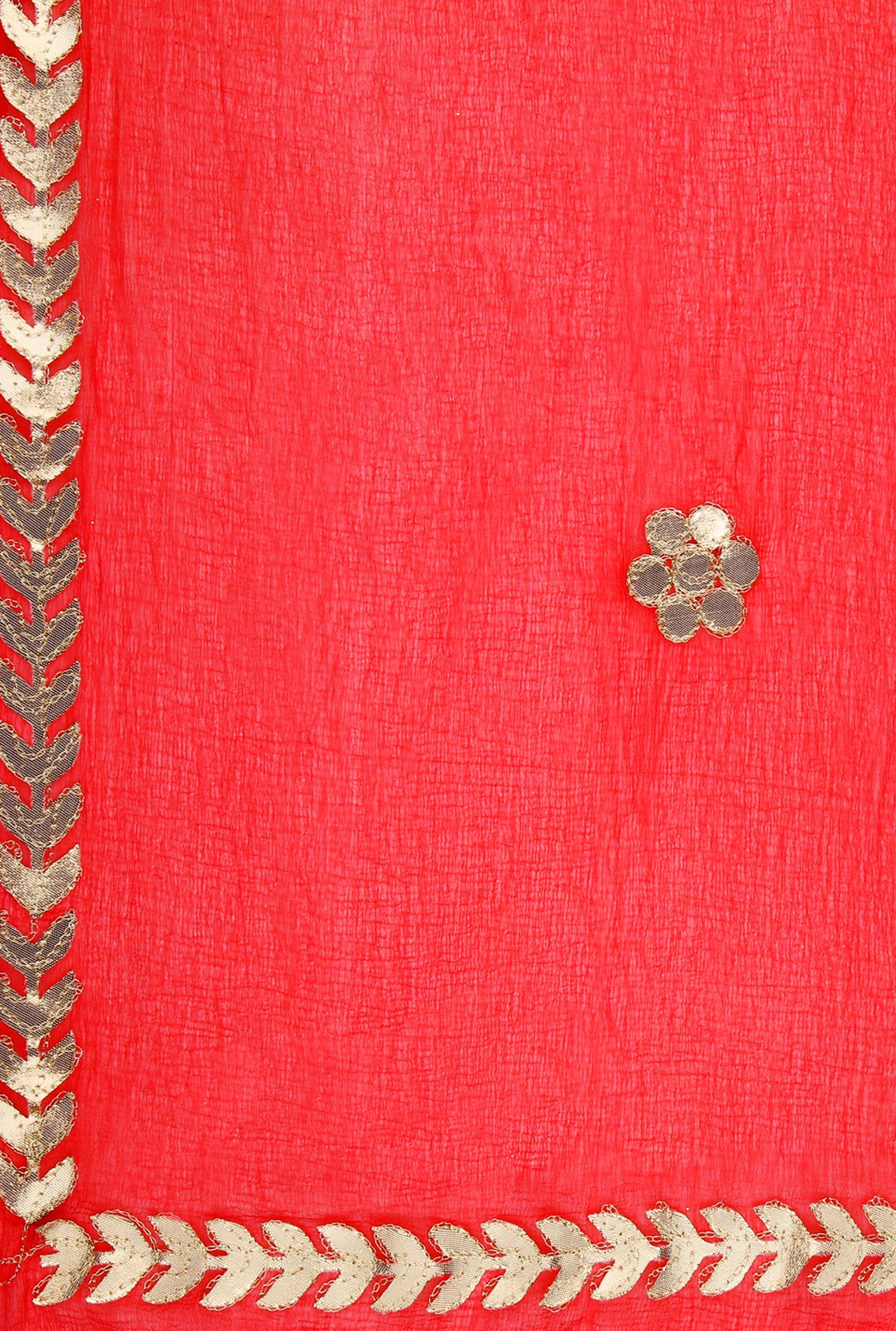 Stylum Red Plain Dupatta