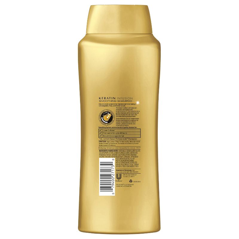 Suave Keratin Smoothing Shampoo and Conditioner - 4pk/28 fl oz
