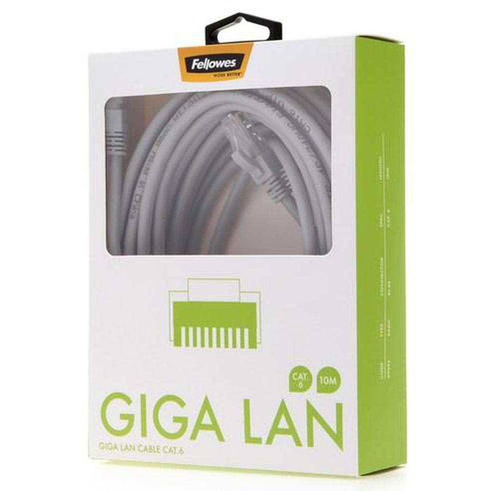 Fellows Giga LAN Cable Cat6 10m