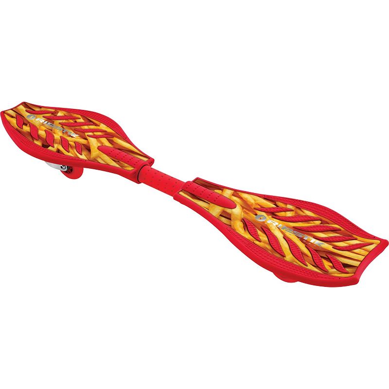 Razor RipStik Special Edition Food Fight 2 Wheel Twisty Caster Board with Removable Deck Plates, French Fry Design