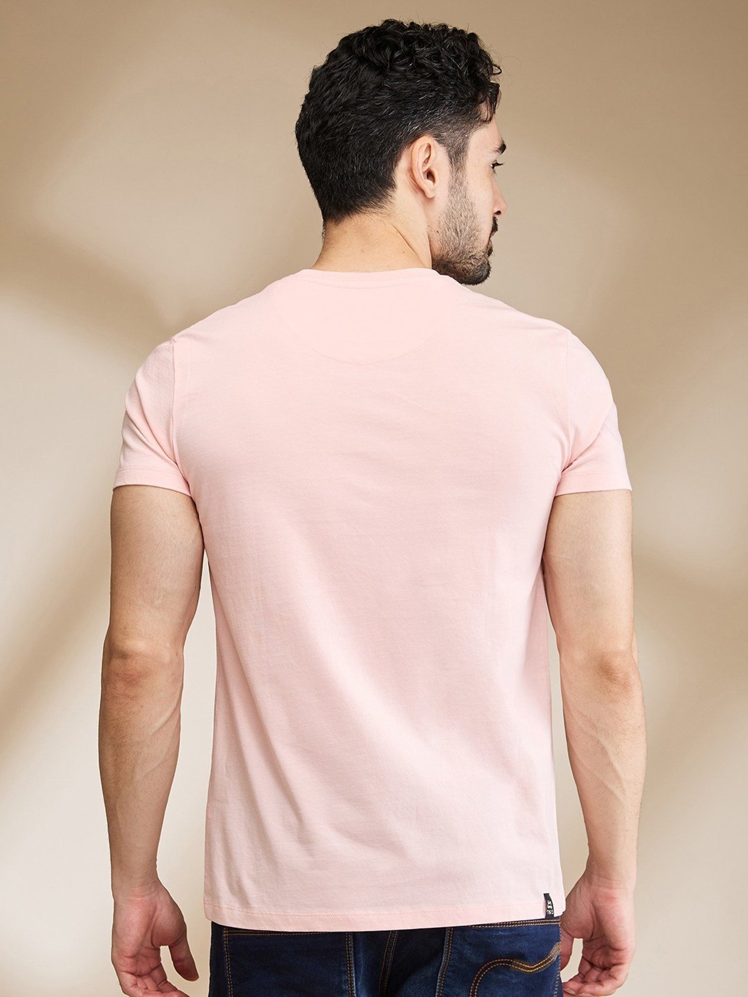 Being Human Cream Regular Fit T-Shirt