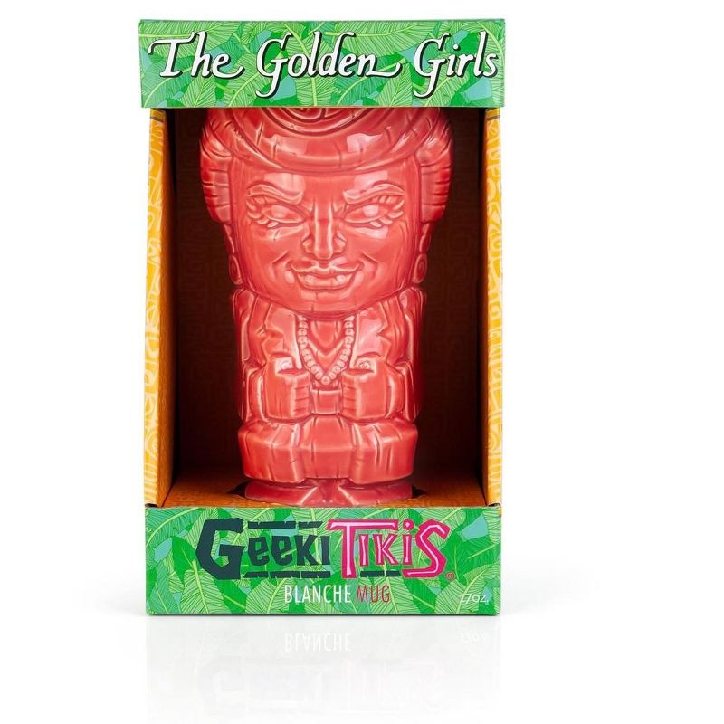 Beeline Creative Geeki Tikis The Golden Girls Blanche Ceramic Tiki Style Mug | Holds 17 Ounces