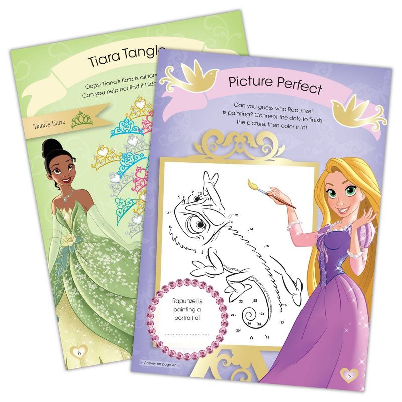 Disney Princess w/Jewel Stickers