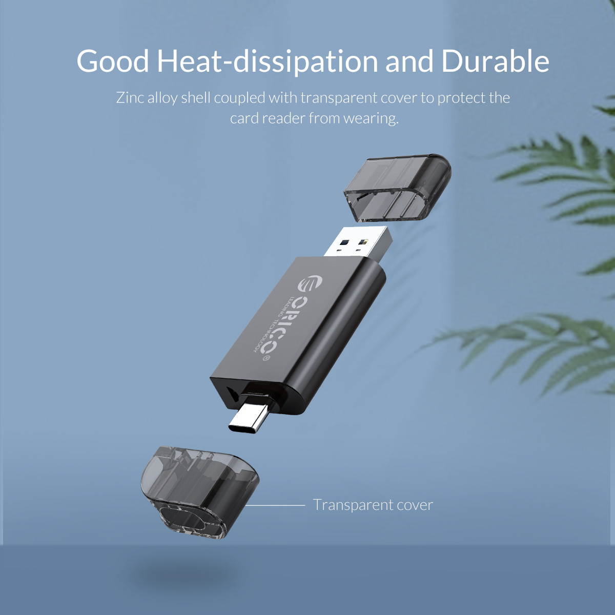 ORICO USB 3.0 Type C Card Reader Micro SD TF OTG High-speed Smart Memory Card Adapter for Phone Laptop Computer Accessories