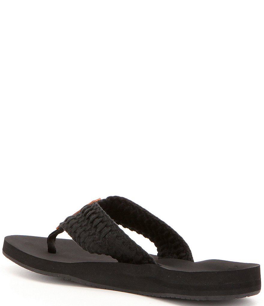 Reef Cushion Threads Woven Flip Flops