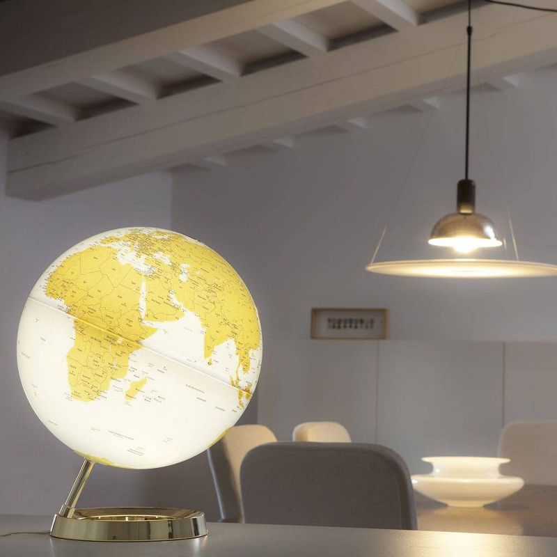 Light & Color Illuminated Designer Globe Gold - Waypoint Geographic
