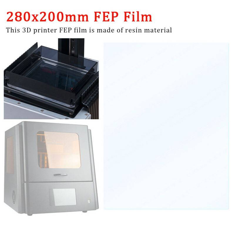 280x200mm FEP Film HD UV 3D Printer Accessories 0.1mm Thickness LCD For SLA DLP 5 PCS
