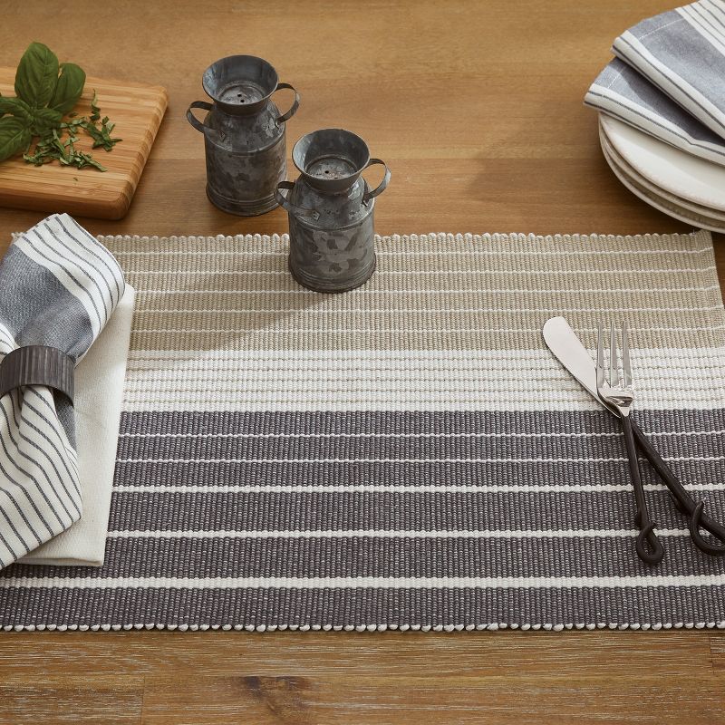 Park Designs Graham Placemat Set - Gray
