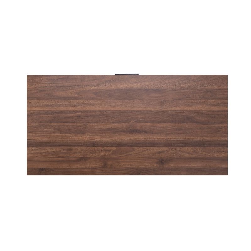 47" Adjustable Desk Walnut - Home Essentials