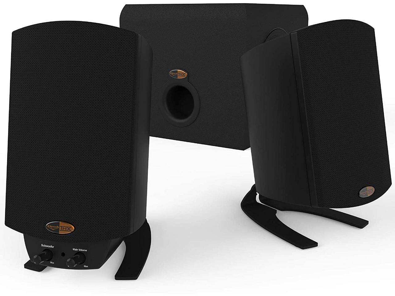 Klipsch ProMedia 2.1 THX Certified Computer Speaker System - Black