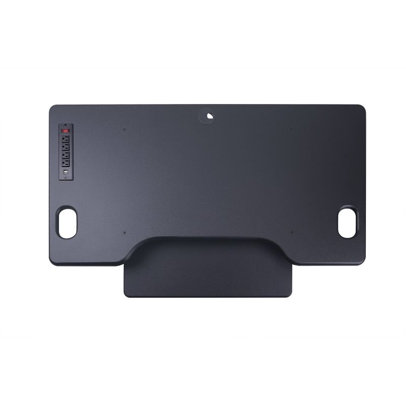 46" Adjustable Height Standing Desk Converter Black - Rocelco