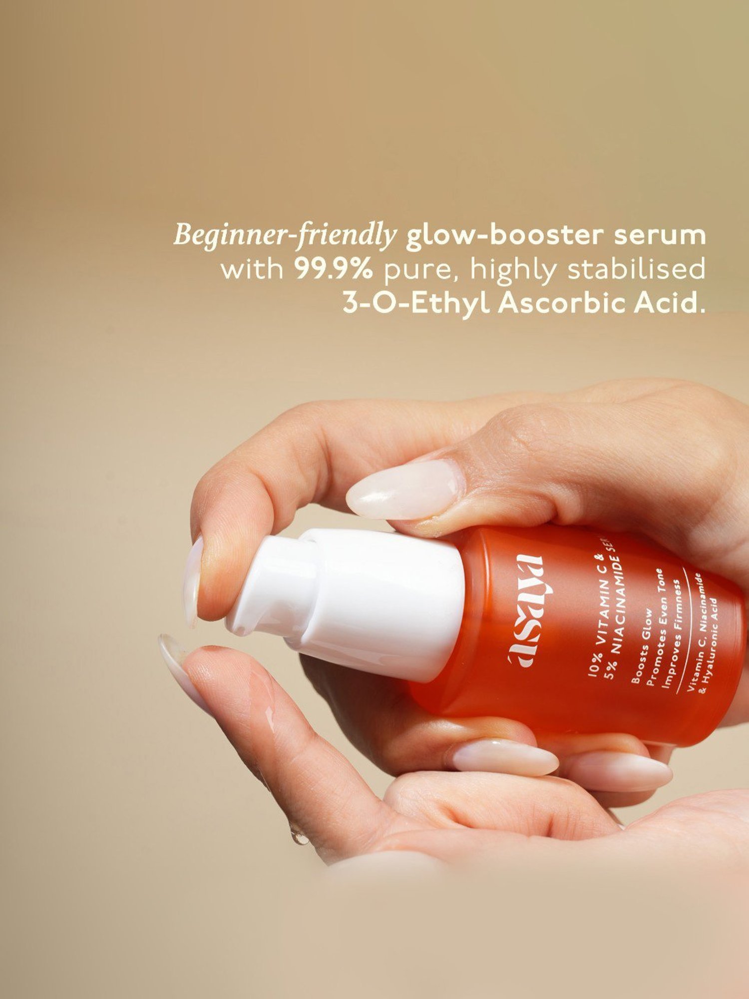 Asaya 10% Vitamin C & 5% Niacinamide Serum - 30 ml