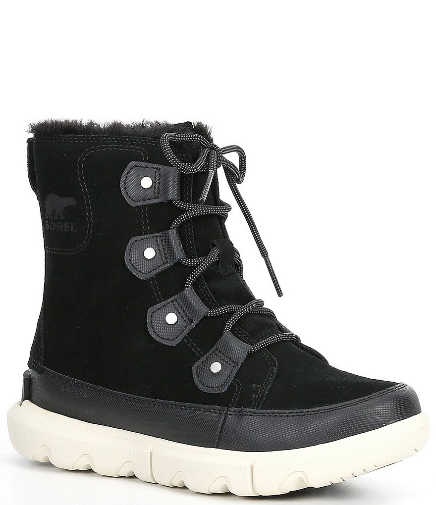 Sorel Explorer II Joan Waterproof Suede Booties
