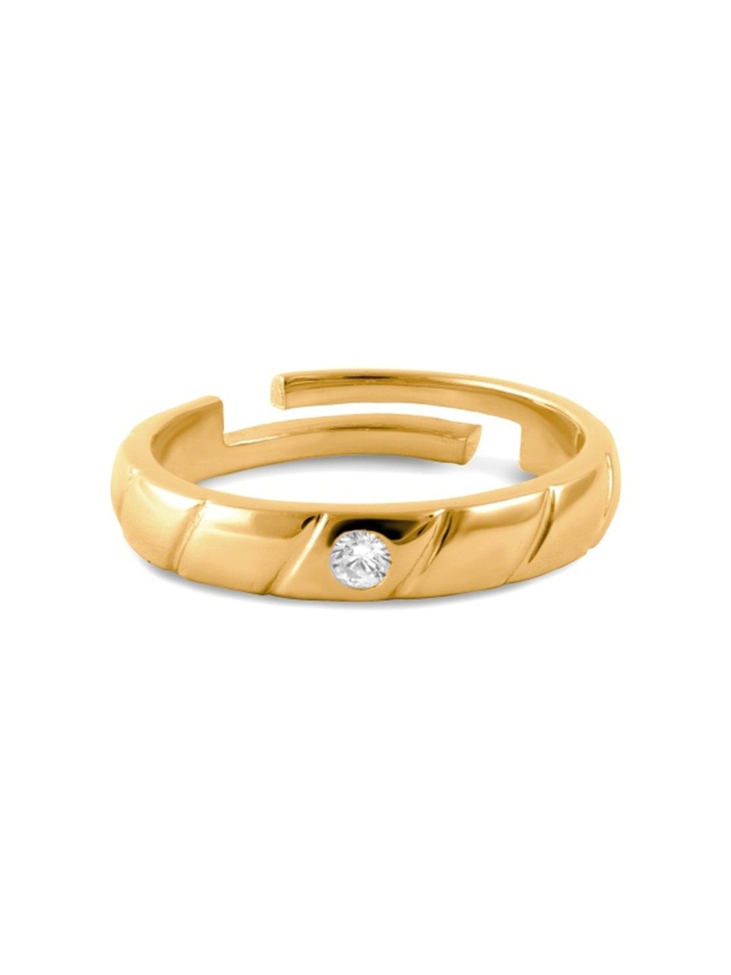 Palmonas Retro Gold Vermeil Ring