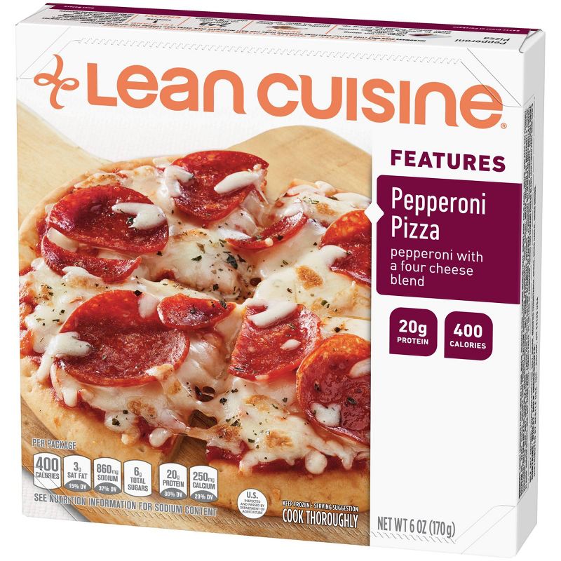 Lean Cuisine Casual Cuisine Traditional Pepperoni Frozen Pizza - 6oz