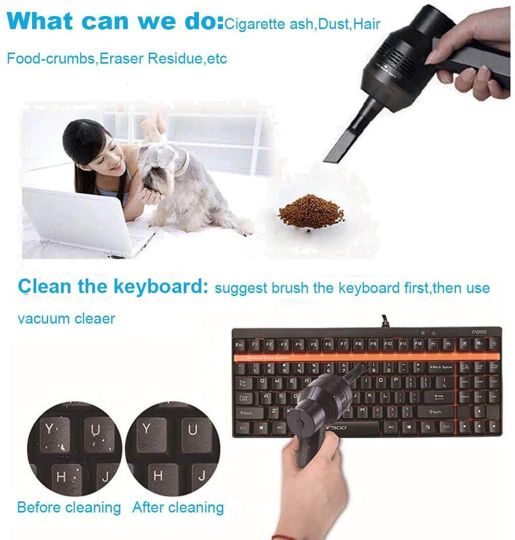 Mini i10 2.4G Air Mouse Wireless Keyboard with Touchpad Black