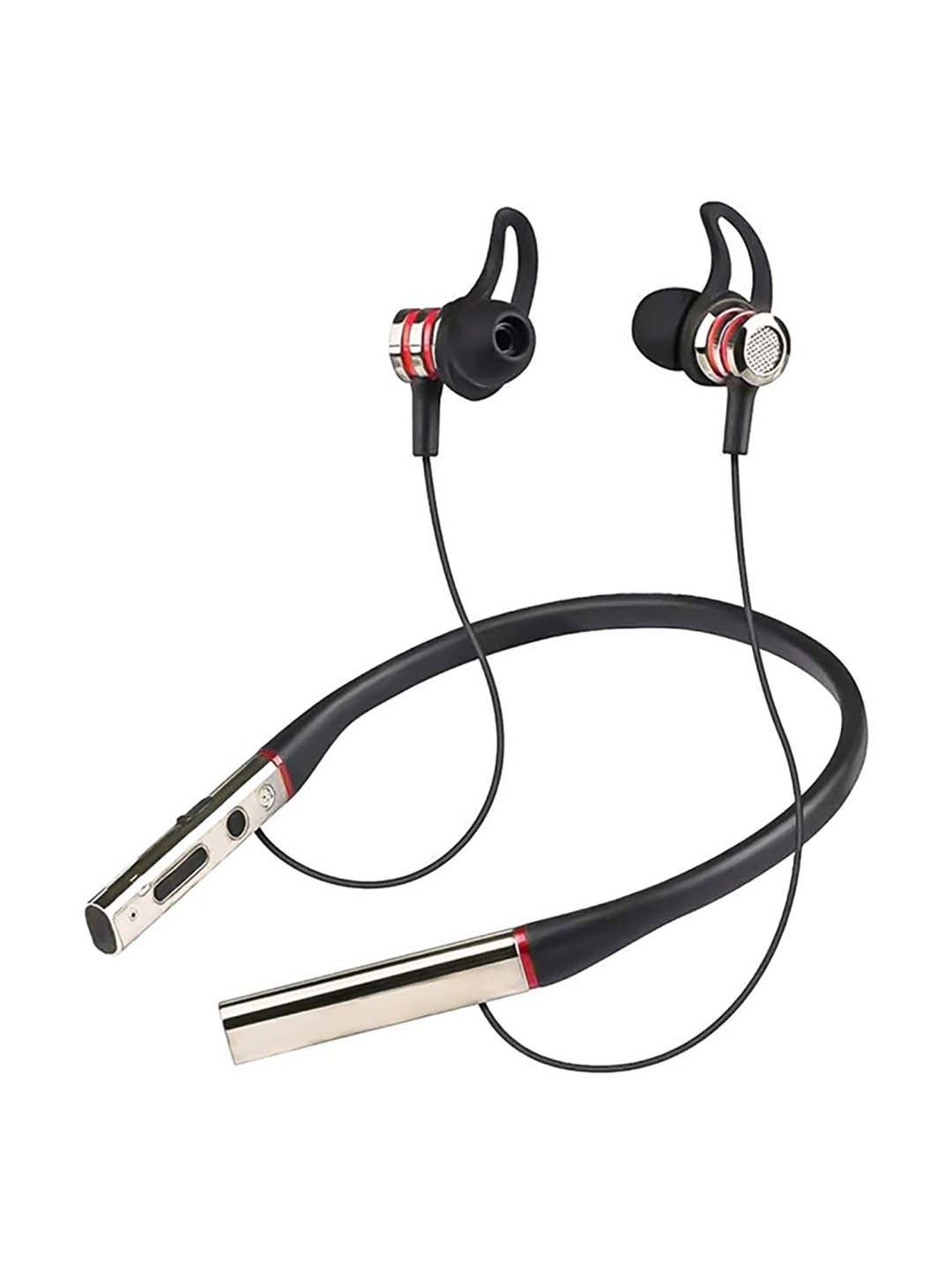 Zoook Sterling Bluetooth Neckband with Voice Assistant (Black)