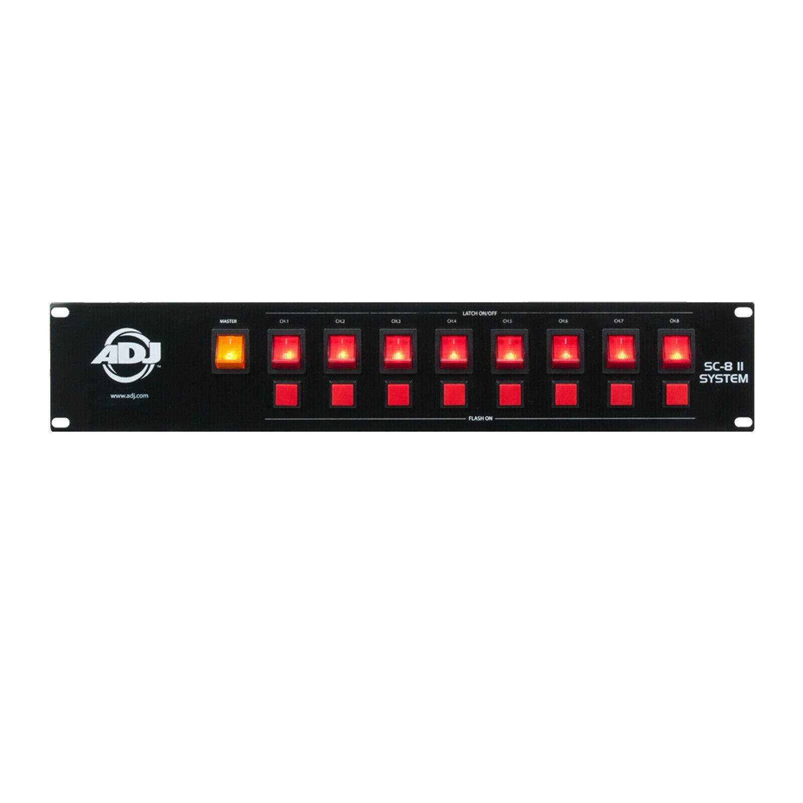 American DJ SC-8 II System 8-Channel Switch Controller with Relay Pack