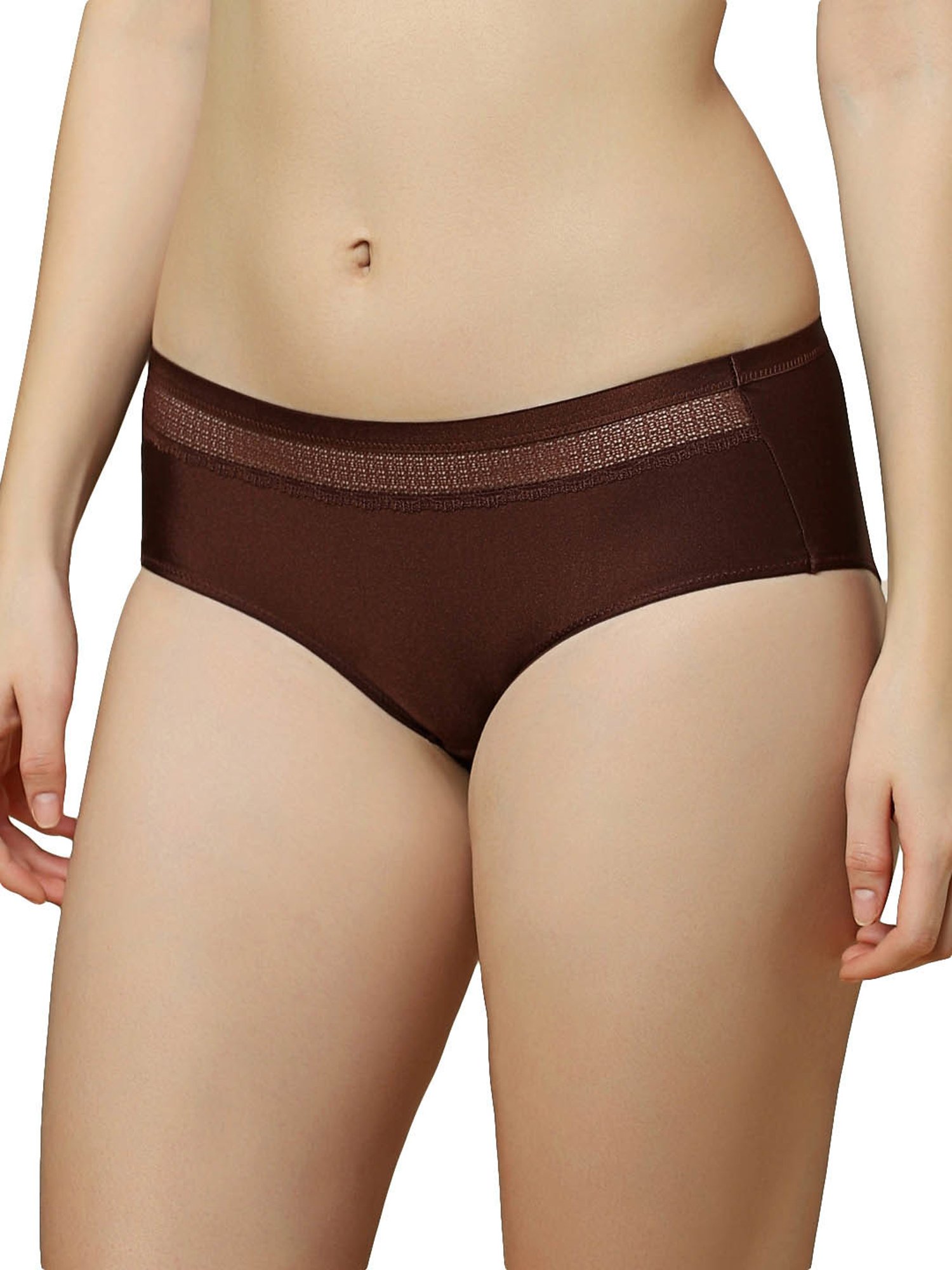 Triumph Brown Hipster Panty