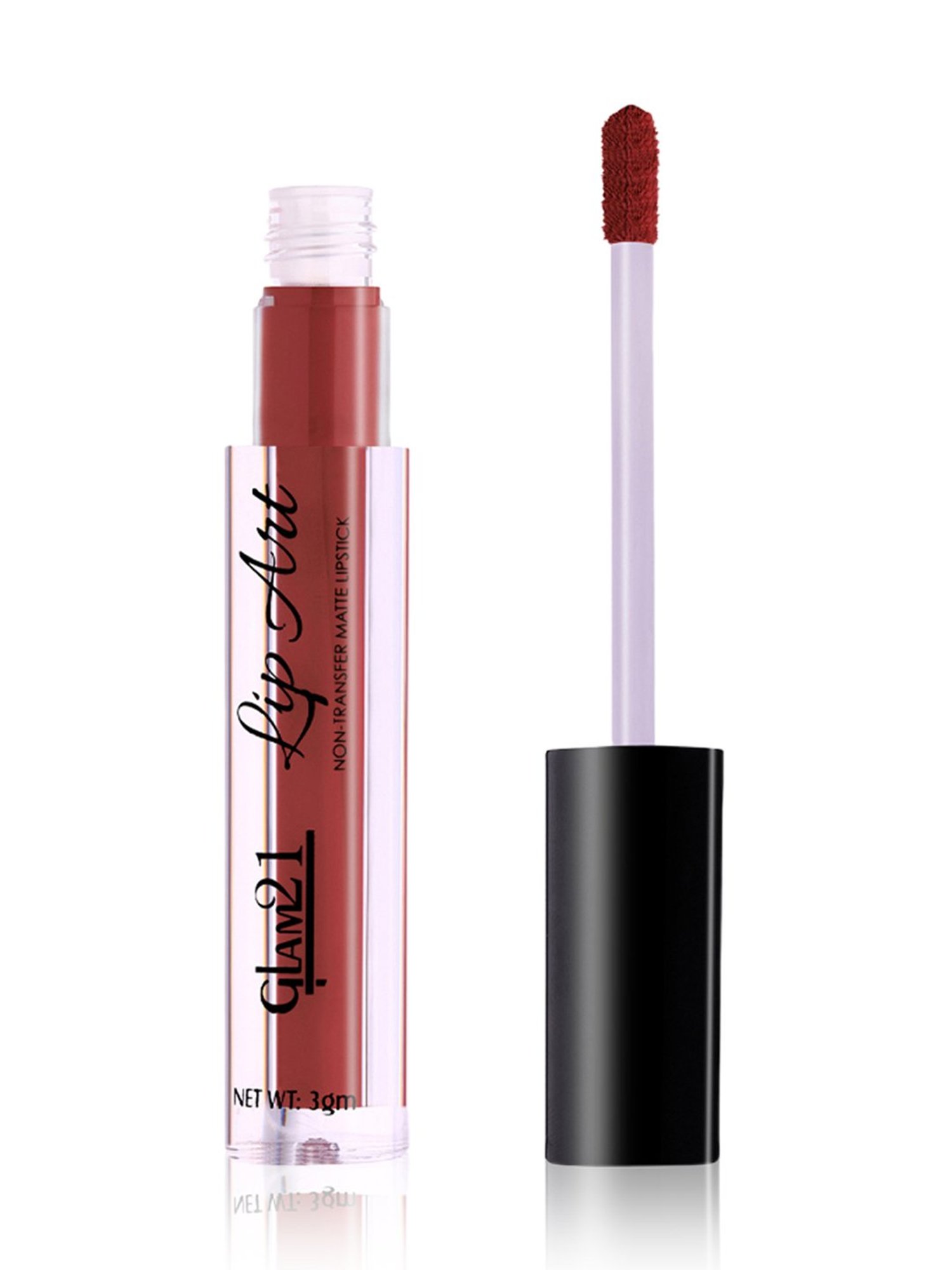 Glam21 Lip Art Non-Transfer Matte Liquid Lipstick 15 Cat Fight - 3 gm