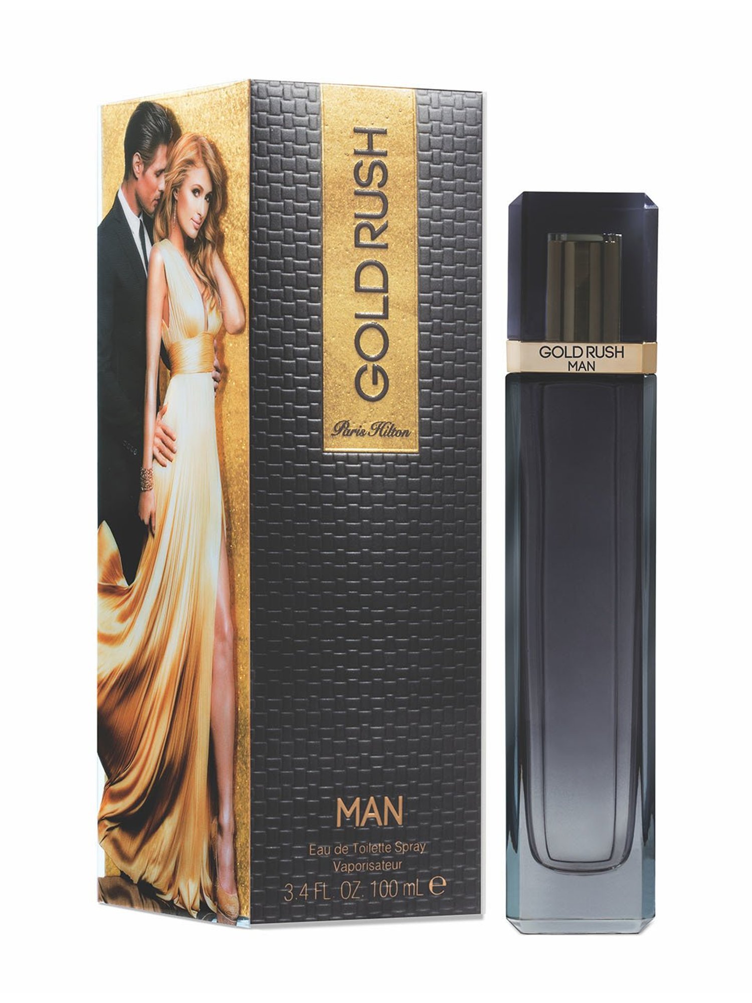 Paris Hilton Gold Rush Eau De Toilette for Men - 100 ml