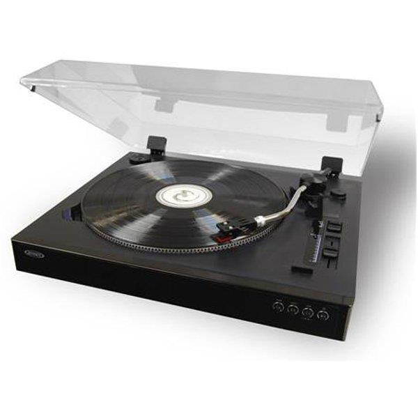 JENSEN JTA-470 Professional 3-Speed Stereo Turntable with Speed Adjustment