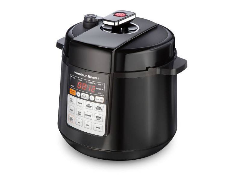 Hamilton Beach 6qt Pressure Cooker - Black